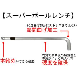 WISE スーパーボールレンチセット ロング ...の詳細画像1