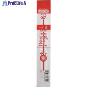 uni 油性BP替芯 SA-7N 赤 15 ▼222-0964 SA7N.15 1本