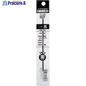 uni 油性BP替芯 SA-7N 黒 24 ▼222-5733 SA7N.24 1本