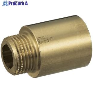オンダ製作所 持出しソケット 黄銅 PJ1/2×40mm ■▼224-6878 OS-031G 1個