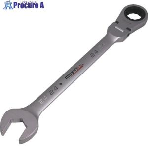 MUSTTOOL シャークフレキギアレンチ 24mm MWS-F24  ▼231-2527 12365  1丁｜procure-a