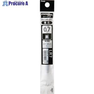 PENTEL ボールペン用替芯 エナージェル リフィル 0.7mm 黒 ▼241-4090 XLR7-A 1本