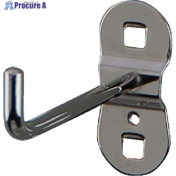 SHUTER パンチングパネル用L字フック 80mm(10個入り)  ▼244-6333 HK-12...