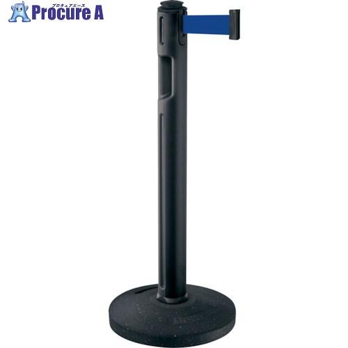 コンドル ガイドポール 80-5000R(再生ゴムタイプ) 支柱黒 ベルト青  ■▼245-6257...