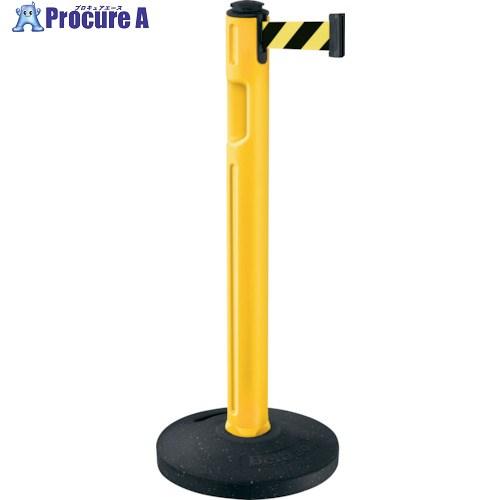 コンドル ガイドポール 80-5000R(再生ゴムタイプ) 支柱黄 ベルトトラ柄  ■▼245-62...