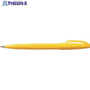 PENTEL 水性ペン ぺんてるサインペン 黄色...の商品画像