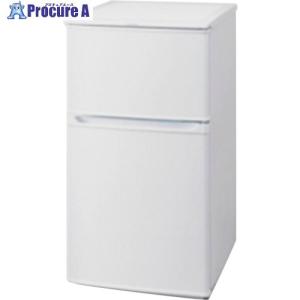 IRIS 517563 冷凍冷蔵庫90L IRSD-9B-W ホワイト  ◇▼248-1512 IRSD-9B-W  1台｜プロキュアエース