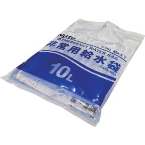 日東エルマテ 非常用給水袋10L 逆止弁付き ...の詳細画像3
