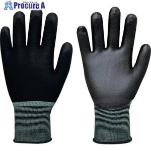 福徳 ガムテープが付きにくいPU ブラック M ▼250-3322 406-M-BLK 1双