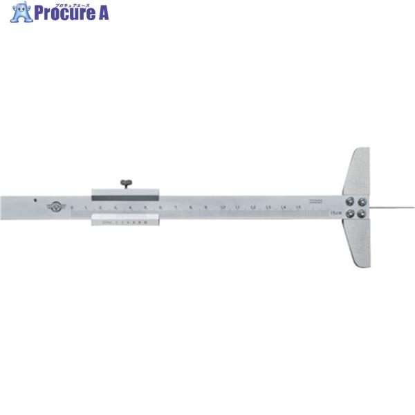 カノン 細穴デプスゲージ150mm  ▼251-8708 TH15  1個