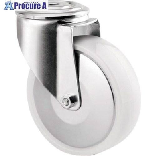 テンテキャスター ボルト穴式キャスター“ALPHA”(ナイロン車) φ80 自在式  ■▼255-7...