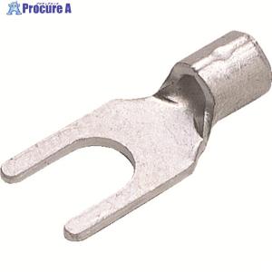 TRUSCO 裸圧着端子先開形φ4.3長さ16.0    255-7941 T-2Y-4S   1パック