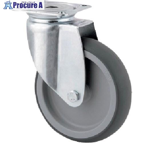 テンテキャスター プレート式キャスター“AGILA”(エラストマー車) φ75 自在式  ■▼255...