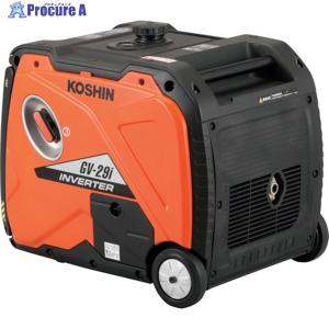 工進（KOSHIN） 防音型インバーター発電機 ▽818-4618 GV-16I 1台