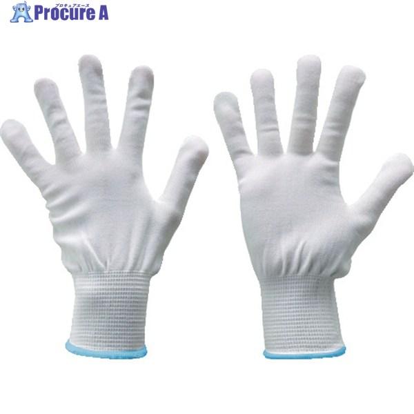 TRUSCO 抗菌インナー手袋 13ゲージ 10双入 Lサイズ  ▼257-9307 AIG13-L...