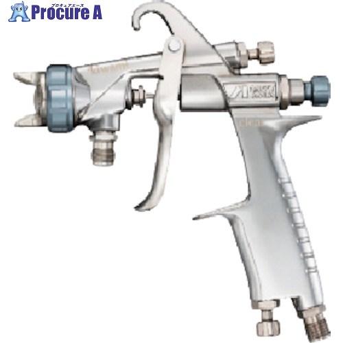 アネスト岩田 小形スプレーガン(圧送式・吸上式 兼用) ノズル口径 Φ1.4  ▼257-9905 ...