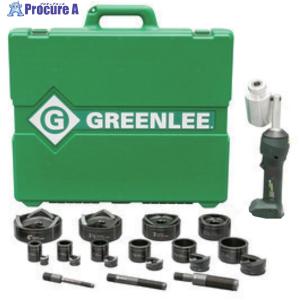 GREENLEE 【売切商品】インテリパンチ11トン 電動コードレス油圧パンチャーセット 15点セット ▼261-4000 LS100XSB 1台