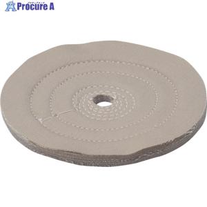 TRUSCO 茶カツ仕上げバフ 外径Φ125X穴径12.7mm 5個入  ▼261-6408 TTB-125-4  1箱｜プロキュアエース