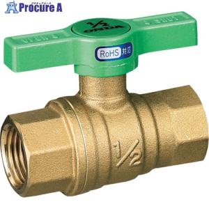 オンダ製作所 FF型 RoHS指令対応 Rc3/8×Rc3/8 グリーンTハンドル   267-0477 G-FF-T10  1個