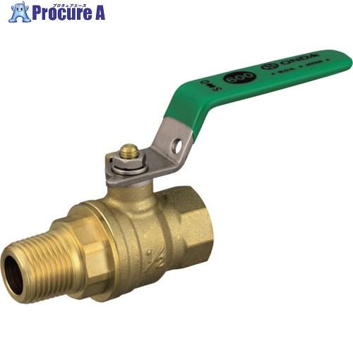 オンダ製作所 黄銅ボールバルブ FF3型 フルボアボールバルブ R3/4×Rc3/4  ▼267-2...