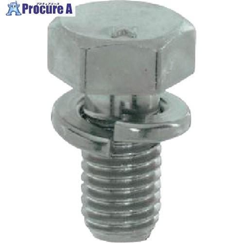 YAHATA 座金組込トリーマボルト P-2 三価クロメート M10×16 (200本入)  ■▼2...