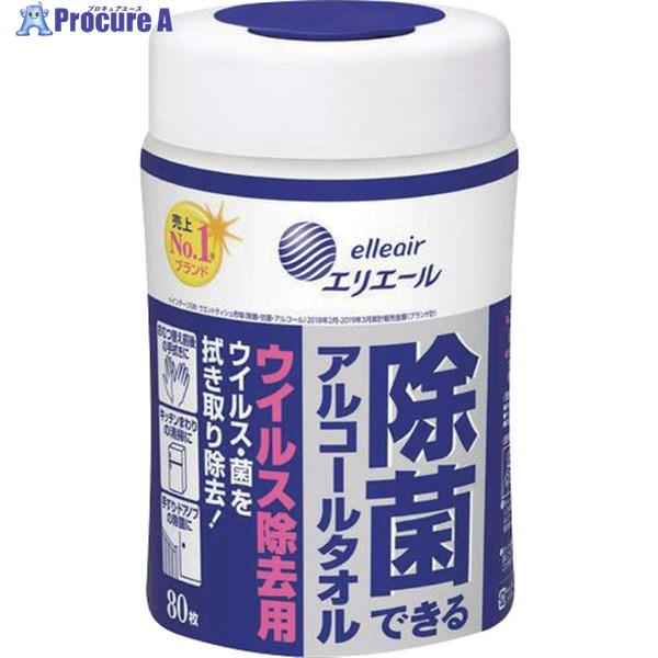 エリエール ウェットティッシュ 除菌できるアルコールタオル ウイルス除去用 本体 80枚  ▼272...
