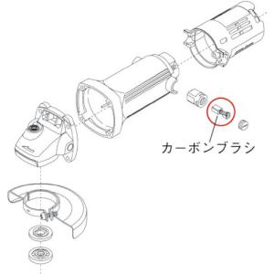 ミタチ MG100Aカーボンブラシ (1組(箱...の詳細画像3