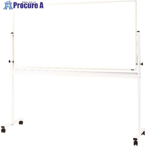 TRUSCO 回転ボード 両面仕様 白X白暗線 900X1800 白枠  ■▼281-5605 WR...