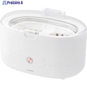 dretec 超音波洗浄器「ソニクリア コフレ」  ▼286-9072 UC-504WT  1台｜procure-a