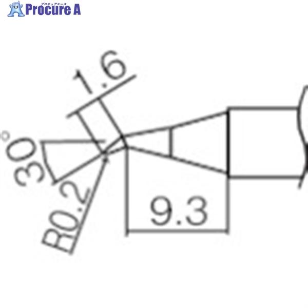 白光 こて先 0.2JS型  ▼294-6050 T12-JS02  1本