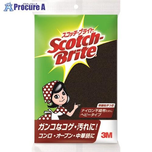 3M スコッチ・ブライト ナイロン不織布たわし ヘビータイプ  ▼294-8681 M-51  1個