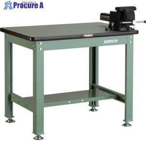TRUSCO中山 TRUSCO 中荷重作業台(1200kg)HW型 900X600XH740 バイス付