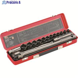 TRUSCO中山 TRUSCO ソケットレンチセット 差込角12.7mm 13S ▽301-9829 