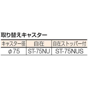TRUSCO コンビネーションワゴン 643X...の詳細画像1