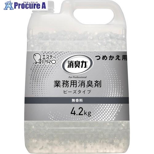 エステー 13036 G消臭力 ビーズタイプ特大 詰替 4.2kg 無香料 ▼336-0132 ST...