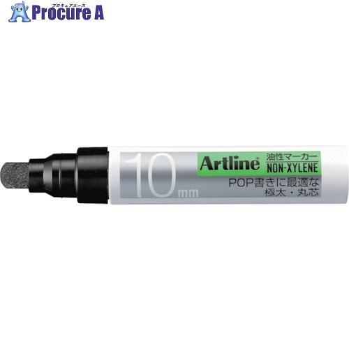 シヤチハタ アートライン油性マーカー丸10 黒  ▼336-0918 K-7-K  1本