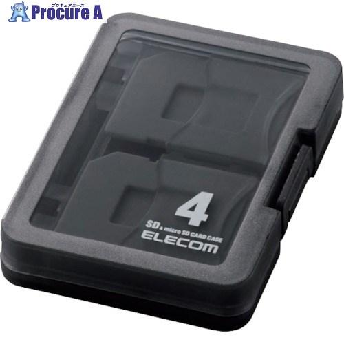 エレコム SDカードケース 4枚収納 SD/microSD  ■▼336-3893 CMC-06NM...