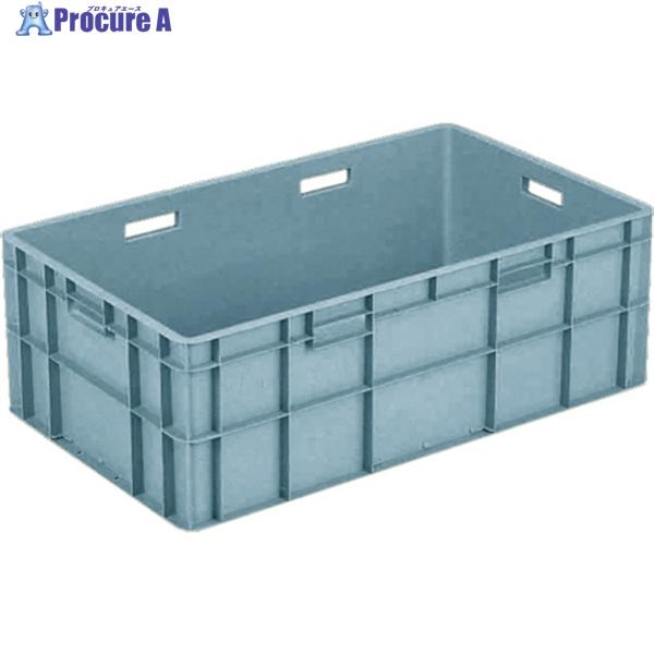 サンコー TP規格コンテナ 210200 TP483L(取手有)ライトグレー  ▼342-1821 ...