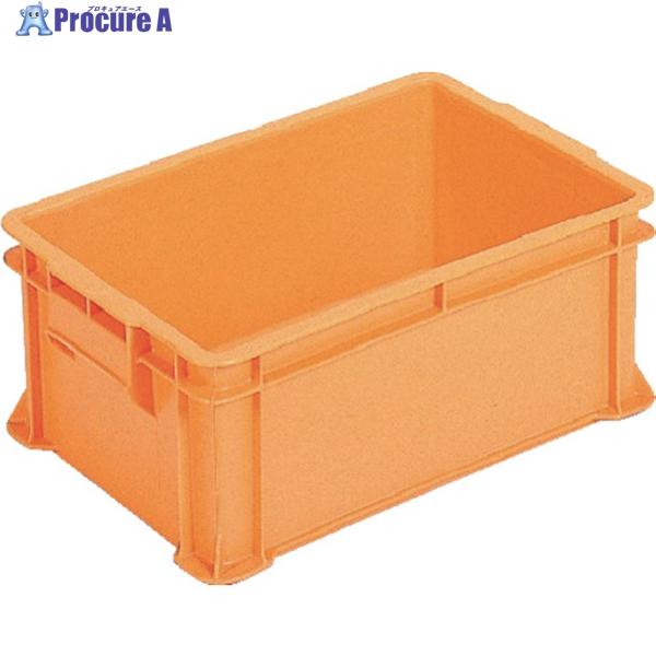 サンコー ボックス型コンテナー 201601 サンボックス#24B オレンジ  ▼342-3743 ...