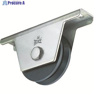 ヨコヅナ 鉄重量戸車60 V  ▼342-7609 JHM-0605  1個