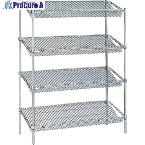 ERECTA スーパーシリーズ・スランテッドシェルフ 間口1518mm×奥行460mm×高さ1384...