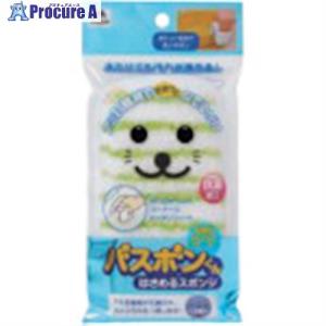 コンドル バスボンくん抗菌 はさめるスポンジ グリーン    351-6241 4903180178735  1個