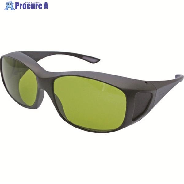 リケン レーザー用二眼型保護メガネ(YAG・ファイバー用)メガネ併用可  ▼353-8591 120...