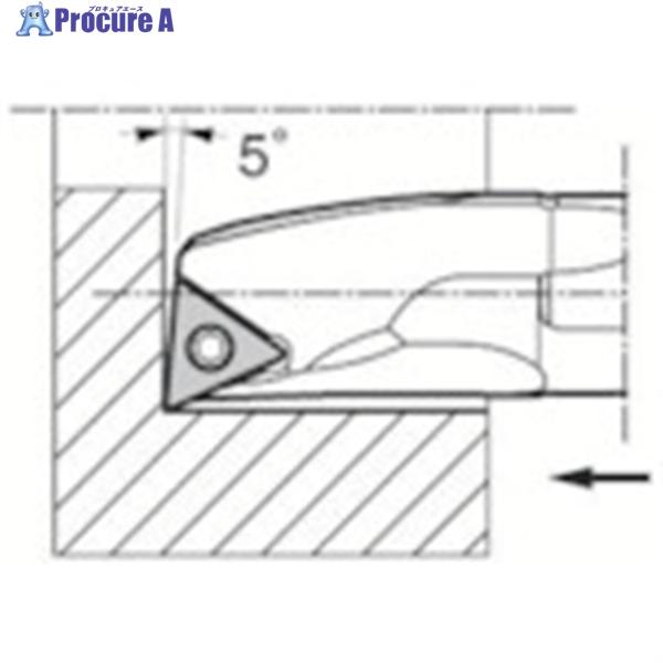 京セラ 内径・奥端面加工用鋼バー S-STLC-A  ▼357-7791 S16Q-STLCL11-...