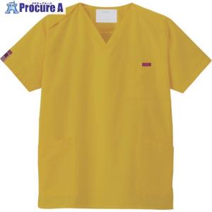 フォーク PANTONEスクラブ マスタードイエロー 3L    358-7796 7000SC-19-3L  1着