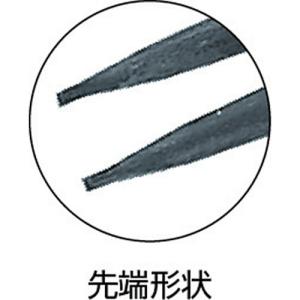 TOP スナップリングプライヤ穴用直爪 175...の詳細画像1