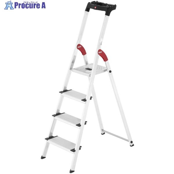 ハセガワ 上枠付踏台 L-80 4ステップ(17773)  ◇▼359-9929 L80-4  1台