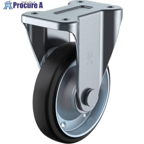 ユーエイ プレート式 固定 キャスター 導電ゴム 車輪径100mm  Jタイプ K型 取付寸法80×...