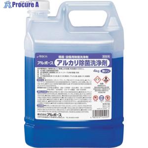 アルボース アルボースアルカリ除菌洗浄剤4KG