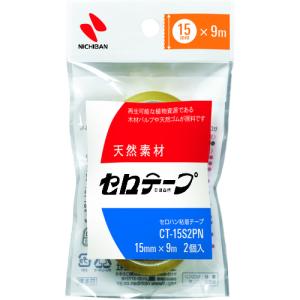 ニチバン セロテープ小巻2巻パック-15mmX...の詳細画像1